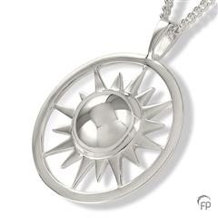 Assieraad zilver Zon