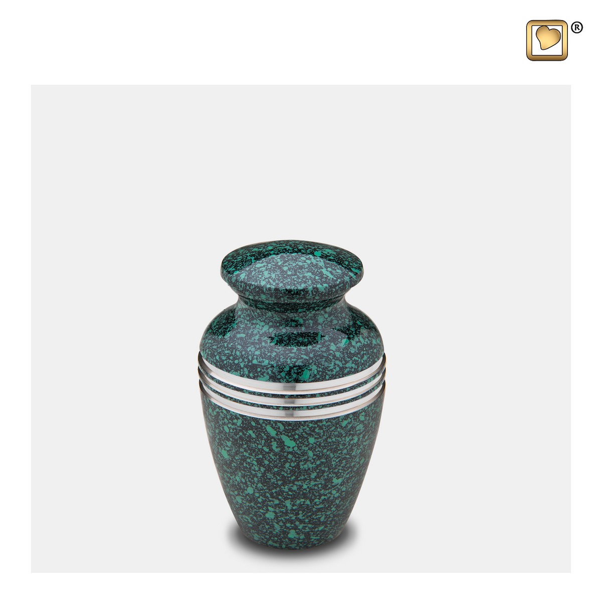 Classic keepsake speckled Emerald&Bru Pewter